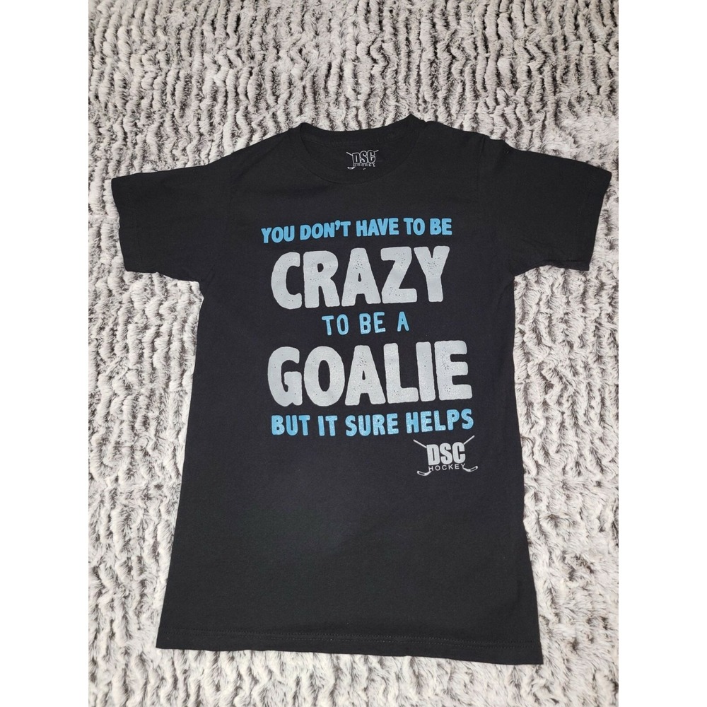 DSC Hockey Goalie Graphic T Shirt Black Size‎ Small